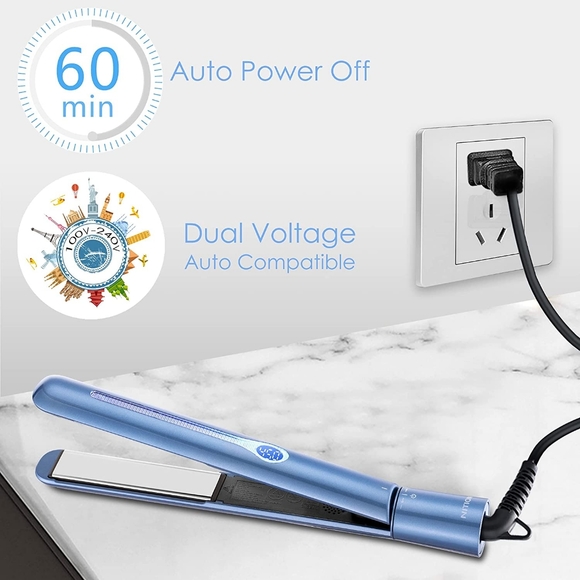 Hair | Nition Nanotitanium Hair Straightener 1 Heating Plate ...